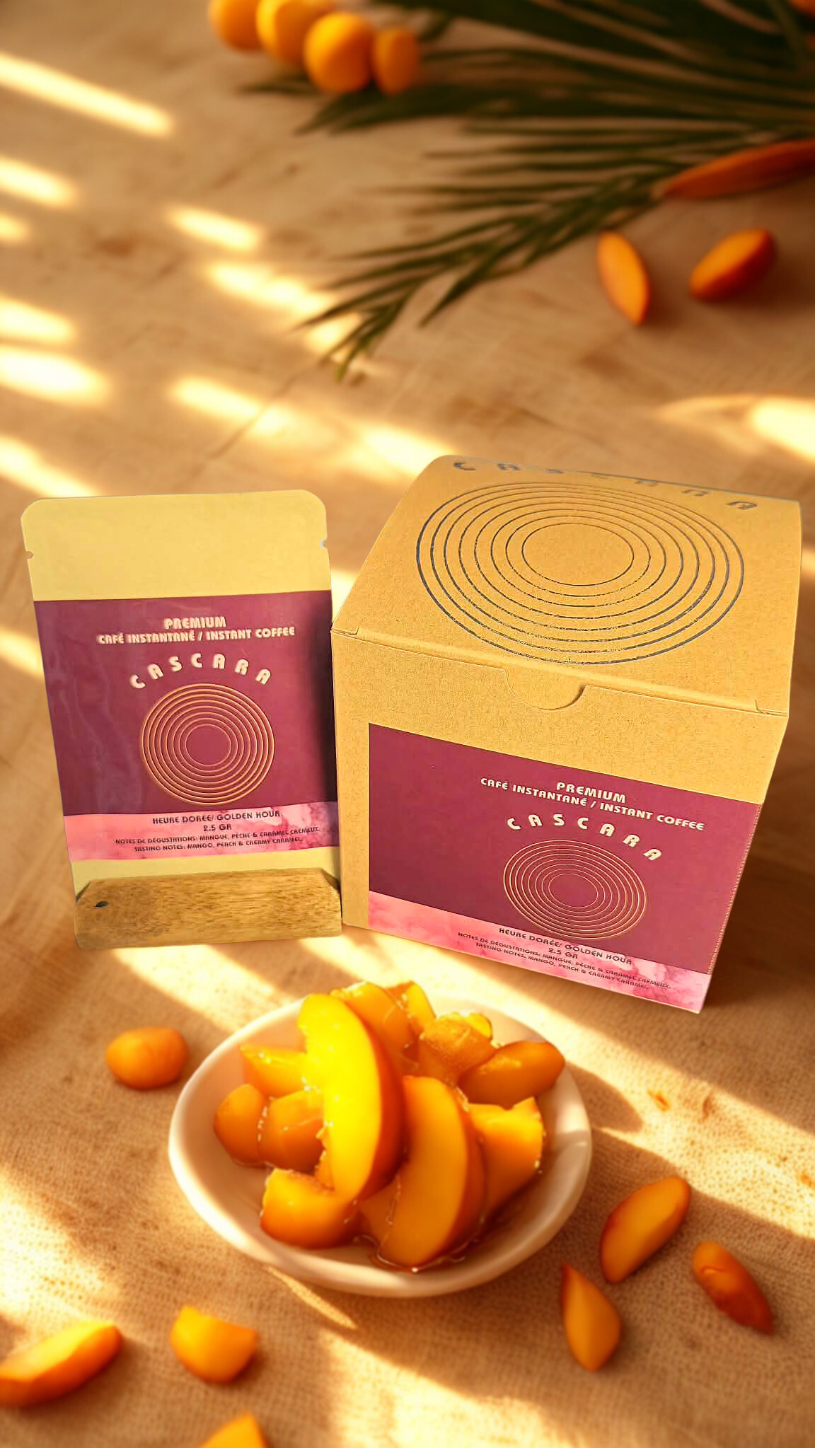 Heure Dorée - Café instantané boîte de 7 sachets de 2.5g